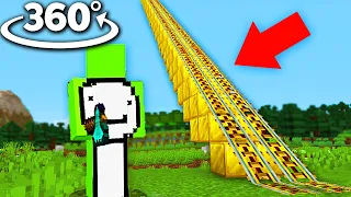 Dream Speedrun - Roller Coaster Minecraft 360°