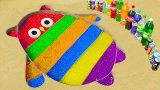 Satisfying Video l How To Make Rainbow Owl 🦉🦉 with Orbeez, Mentos vs Coca Cola, Sodas Experiment