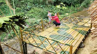 FULL VIDEO: 200 days as a single mother building a bamboo farm with daughter