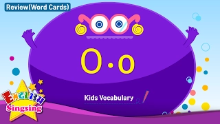 Kids vocabulary compilation - Words starting with O, o - Word cards - review