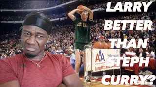 Larry Bird's Legendary Three Point Shootout REACTION |HOW?!?