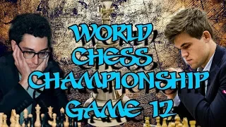 Caruana vs Carlsen | World Chess Championship 2018 - Game 12