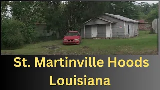 Hoods in St. Martinville, LA | Dash Cam Driving Tour Louisiana