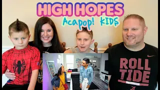 Acapop! KIDS - HIGH HOPES by Panic! At The Disco (Official Music Video) REACTION