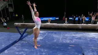 Utah's Maile O'Keefe posts another perfect 10 on beam in NCAA Finals | Women's Gymnastics