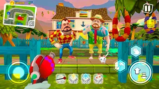 Dark Riddle New Updater 13.1.2 ( MOD SKINS HAWIIAN TOURIST ) Fun Game Neighbor | Part 1