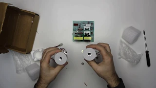 Unboxing DIY Ultrasonic Cleaner Kit - 2 x 50W 40K Transducers And 100W Board