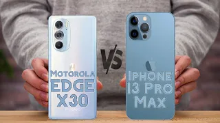 Motorola Edge X30 vs Apple iPhone 13 Pro Max Full specification and comparison.