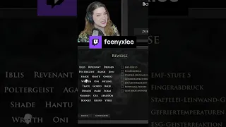 Geister können auch ...  | feenyxlee auf #Twitch