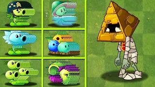 PVZ 2 Challenge - 100 Plants Vs 100 Pyramid-Head Zombies Level 2