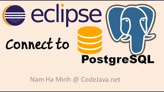 How to Connect to PostgreSQL Database in Eclipse IDE