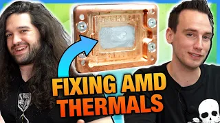 CPU Thermal Issues & Der8auer's Scientific Solutions | Graphene, Direct Die Blocks, & More