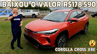 COROLLA CROSS XRE 2025 - Com Boas Mudanças Que Gostei!