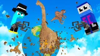 We Throw Dinosaurs and Shatter the Earth in Teardown!