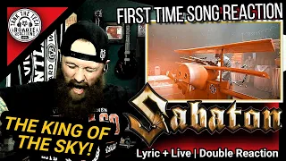 ROADIE REACTIONS | "Sabaton - The Red Baron (Lyric Vid + Live | Double Reaction)"