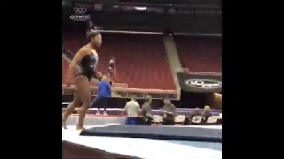 SIMONE BILES TRIPLE TWISTING DOUBLE TUCK!!