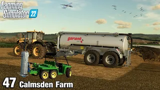 PRECISION FARMING AND NEW SPREADER - Farming Simulator 22 FS22 Calmsden Farm Ep 47