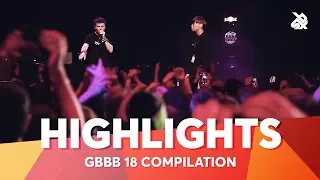 Grand Beatbox Battle 2018 Highlight Compilation