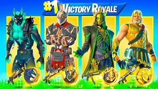 Winning With EVERY Fortnite Season 2 BOSS! (Chapter 5)