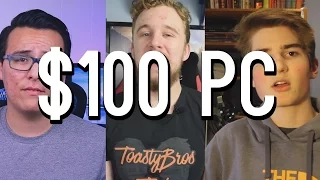 $100 Budget Gaming PC Competition Results! (ft. CompTV, ToastyBros, TechAlways) | OzTalksHW