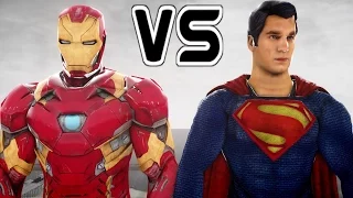 IRON MAN VS SUPERMAN - EPIC SUPERHEROES BATTLE | DEATH MATCH