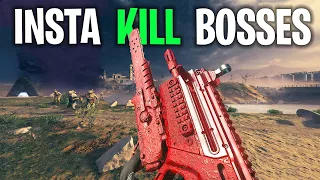 MW3 Zombies - THIS Gun IS EXTREMELY BROKEN (Insta Kill Bosses)