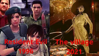 Evolution of Resident Evil (1996-2021)  جميع ألعاب رزدنت ايفل