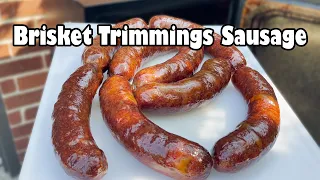 Brisket Trimmings Sausage