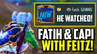 FATIH GAMING WATCHED MY 1V3 CLUTCH!! | PUBG Mobile