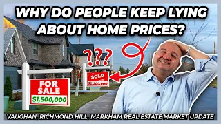 Why Do Home Owners Keep Lying About Prices? (Real Estate Market Update)