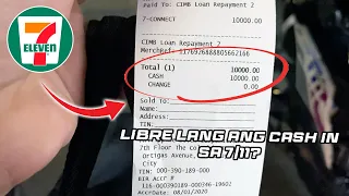 FREE GCASH CASH IN SA 7/11! | via CIMB Mobile Banking App | Tagalog Tutorial