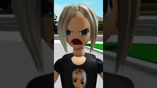 Karen is Mean to Polite Guy ( Roblox Brookhaven RP Meme Shorts )