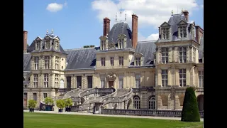 Фонтенбло - замок, послуживший резденцией 34 (!) правителям Франции (первое видео)