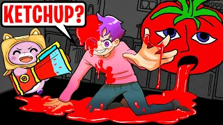 LANKYBOX FOXY Playing MR TOMATOS!? (NEW SECRET ENDING UNLOCKED!)