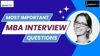 Most Important MBA Interview Questions and How to Answer them with Confidence | Interview Tips