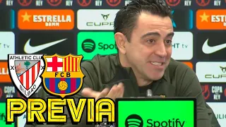 RUEDA PRENSA XAVI: ATHLETIC CLUB v FC BARCELONA