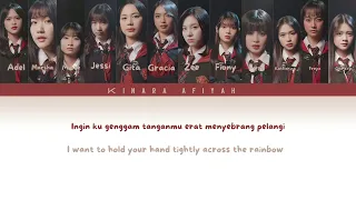 magic hour - color coded lyrics |#jkt48 #jkt48newera #magichour #fyp #masukberanda