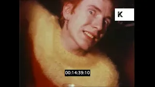 John Lydon Backstage, Johnny Rotten, Late 1970s, London | Don Letts | Premium Footage