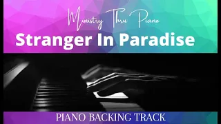 Stranger In Paradise PIANO ACCOMPANIMENT