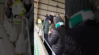 Celtic fans sing Kieran Tierney song at Motherwell