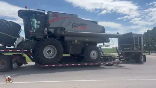 Wheat Harvest Custom Cutters on the Move in Colorado & Kansas