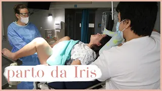 NASCIMENTO DA IRIS - MEU PARTO NORMAL DE UM BEBÊ DE 4 KGS