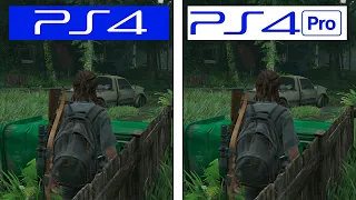 The Last of Us Part II | PS4 vs PS4 Pro | 4K Graphics Comparison & Framerate | 1.0.2 (Spoiler Free)