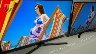 Samsung RU7400 vs LG UN7400 Smart TV