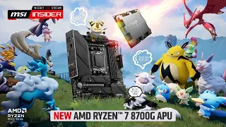 New AMD Ryzen 7 8700G APU put to the test