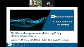 NIH Data Management and Sharing Policy Overview. January 10, 2023.