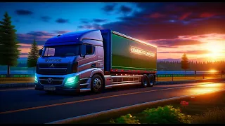 [#ets2  ] Euro Truck Simulator 2.По дорогам Европы. Конвой Включен.ч.13.По Европе с Юга на Север