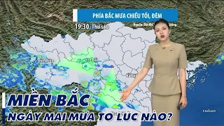 Dự báo thời tiết 19h45 - 24/05/2024 | Miền Bắc ngày mai mưa to lúc nào? | VTVWDB