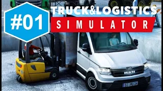 Let´s Play | Truck & Logistics Simulator | #01 | Der erste Lieferwagen