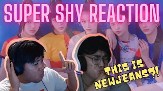 REACTING TO NEWJEANS (SUPER SHY) FOR THE FIRST TIME // ASIAN BROS REACT